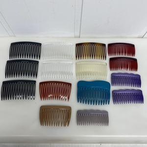 Lot Of 15 Side Hair Side Combs Vtg Hair Accessories Unbranded